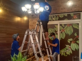 Chuyên dịch vụ bảo dưỡng-sửa chữa-vệ sinh máy lạnh âm trần nối ống gió tại Hồ Chí Minh