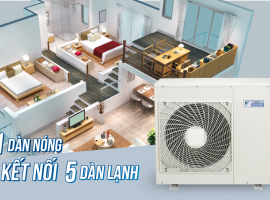 Chi phí lắp đặt 1 dàn máy lạnh multi cho chung cư tại Hồ Chí Minh là bao nhiêu?