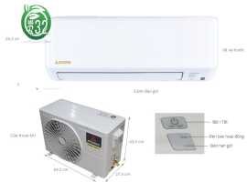 Đánh giá Máy Lạnh Treo Tường Mitsubishi Heavy 2.0 HP SRK18YZP-W5 Inverter model 2025