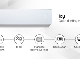 Đánh giá chất lượng máy lạnh Gree dòng Icy