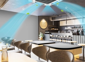 Daikin Cassette âm trần FCC giá tốt cho quán cafe tại Hồ Chí Minh