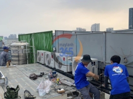 Thi công ống đồng và lắp đặt máy lạnh tại Quận 8 Hồ Chí Minh