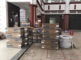 Lắp đặt máy lạnh Dairry tại trường tiểu học Nguyễn Văn Vịnh Hồ Chí Minh