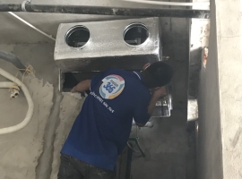THI CÔNG LẮP ĐẶT MÁY LẠNH GIẤU TRẦN NỐI ỐNG GIÓ DAIKIN TẠI CHUNG CƯ LADIVI QUẬN 7 HỒ CHÍ MINH