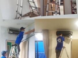 Lắp đặt máy lạnh LG mẫu mới 2021 giá tốt tại Hồ Chí Minh