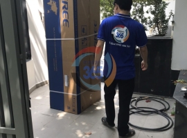 CÔNG TRÌNH LẮP ĐẶT ĐIỀU HOÀ GREE TỦ ĐỨNG T-FRESH TẠI HỒ CHÍ MINH