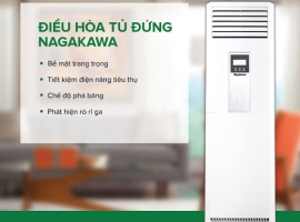 Chuyên phân phối và lắp đặt máy lạnh tủ đứng Nagakawa tại Hồ Chí Minh
