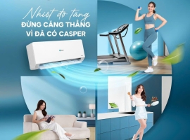 Máy lạnh Casper inverter QC-09IS36 giá rẻ - Làm lạnh nhanh - Tiết kiệm điện