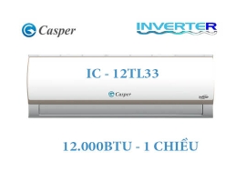 Giới thiệu máy lạnh Casper Inverter IC-12TL33