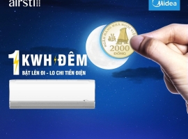 Máy lạnh Midea giá rẻ tiết kiệm điện mới nhất 2021 tại Hồ Chí Minh