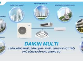 DAIKIN MULTI – BÍ QUYẾT SỐNG HIỆN ĐẠI - MUA MÁY LẠNH MULTI GIÁ TỐT TẠI HỒ CHÍ MINH