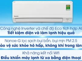 Những lý do bạn nên sử dụng máy lạnh Panasonic Wifi thông minh năm 2021