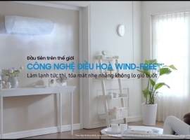 Máy lạnh Samsung Wind-Free - máy lạnh thông minh 