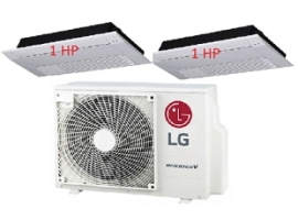 Nhận lắp đặt Hệ thống Máy Lạnh Multi LG 1 Dàn Nóng 2 Hp và 2 Dàn lạnh âm trần tại Hồ Chí Minh