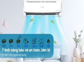 Đánh Giá Máy Lạnh Treo Tường Sharp 2026: Đỉnh Cao Công Nghệ J-Tech Inverter Tại Máy Lạnh 365