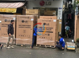 Thi công máy lạnh tủ đứng LG chuyên nghiệp tại Hồ Chí Minh