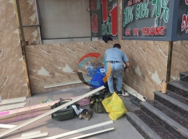 Thi công đường ống máy lạnh tại hệ thống mắt kính Sài Gòn - TP Hồ Chí Minh