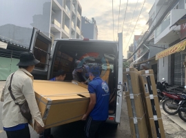 Thi công bàn giao máy lạnh áp trần daikin FHNQ48MV1 tại Hồ Chí Minh