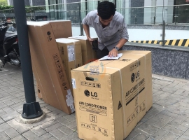 Bàn giao máy lạnh LG tại Midtown - Quận 7 - Hồ Chí Minh