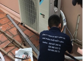 Dịch vụ sửa chữa vệ sinh máy lạnh âm trần tại Hồ Chí Minh