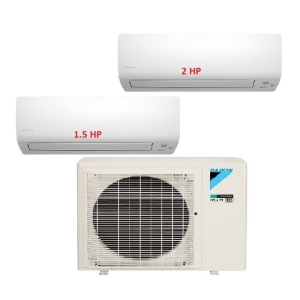 22.Máy Lạnh Multi Daikin Inverter 1 Dàn Nóng 3.5 HP + 2 Dàn Lạnh Treo Tường 1.5 HP - 2 HP