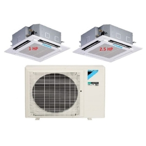 39.Máy Lạnh Multi Daikin Inverter 1 Dàn Nóng 3 HP + 2 Dàn Lạnh Âm Trần 1 HP – 2.5 HP