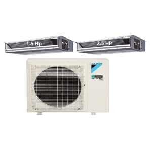80.Máy Lạnh Multi Daikin Inverter 1 Dàn Nóng 3.5 HP + 2 Dàn Lạnh Giấu  Trần Nối Ống Gió 1.5HP-2.5HP