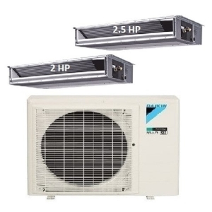 83.Máy Lạnh Multi Daikin Inverter 1 Dàn Nóng 4 HP + 2 Dàn Lạnh Giấu  Trần Nối Ống Gió 2 HP-2.5 HP