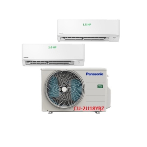 4.Máy Lạnh Multi Panasonic Inverter 1 Dàn Nóng 2 Hp + 2 Dàn Lạnh Treo Tường 1 Hp-1.5 Hp 