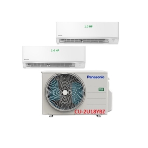 1.Máy Lạnh Multi Panasonic Inverter 1 Dàn Nóng 2 Hp + 2 Dàn Lạnh Treo Tường 1 Hp - CU-2U18YBZ/CS-MPU9YKZ