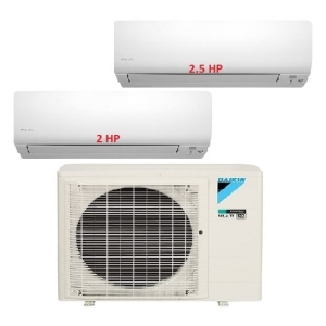 52.Máy Lạnh Multi Daikin Inverter 1 Dàn Nóng 4 HP + 2 Dàn Lạnh Treo Tường 2 HP - 2.5 HP 