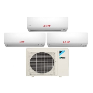25.Máy Lạnh Multi Daikin Inverter 1 Dàn Nóng 4 HP + 3 Dàn Lạnh Treo Tường 1 HP - 1.5 HP - 2.5 HP