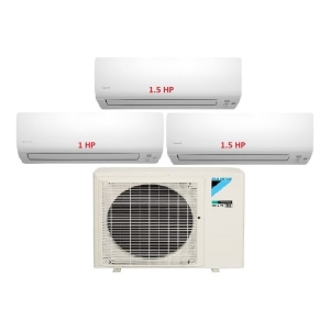 19.Máy Lạnh Multi Daikin Inverter 1 Dàn Nóng 3.5 HP + 3 Dàn Lạnh Treo Tường 1 HP - 1.5 HP