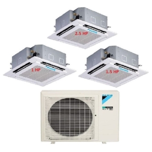 50.Máy Lạnh Multi Daikin Inverter 1 Dàn Nóng 4 HP + 3 Dàn Lạnh Âm Trần 1 HP - 1.5 HP - 2.5 HP