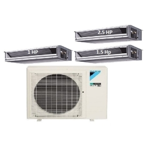 81.Máy Lạnh Multi Daikin Inverter 1 Dàn Nóng 4HP + 3 Dàn Lạnh Giấu  Trần Nối Ống Gió 1HP-1.5HP-2.5Hp