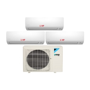 2.Máy Lạnh Multi Daikin Inverter 1 Dàn Nóng 3 HP + 3 Dàn Lạnh Treo Tường 1 HP