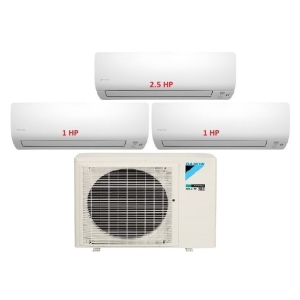 16.Máy Lạnh Multi Daikin Inverter 1 Dàn Nóng 4 HP + 3 Dàn Lạnh Treo Tường 1 HP - 2.5 HP