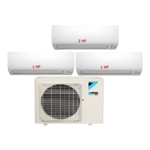 12.Máy Lạnh Multi Daikin Inverter 1 Dàn Nóng 3.5 HP + 3 Dàn Lạnh Treo Tường 1 HP - 2 HP