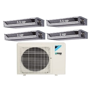 65.Máy Lạnh Multi Daikin Inverter 1 Dàn Nóng 4 HP + 4 Dàn Lạnh Giấu  Trần Nối Ống Gió 1 HP – 1.5 HP