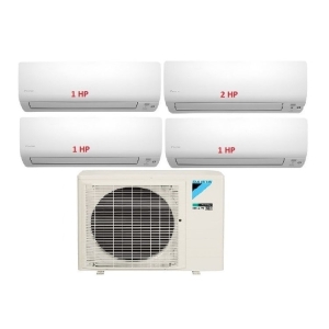 13.Máy Lạnh Multi Daikin Inverter 1 Dàn Nóng 4 HP + 4 Dàn Lạnh Treo Tường 1 HP - 2 HP