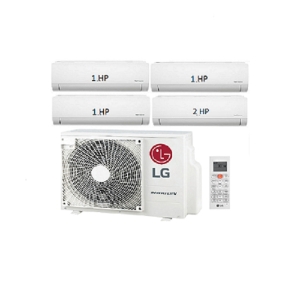 95.Máy Lạnh Multi LG 1 Dàn Nóng 5 Hp + 4 Dàn Lạnh Treo Tường 1 Hp - 2 Hp
