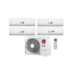 96.Máy Lạnh Multi LG 1 Dàn Nóng 5 Hp + 4 Dàn Lạnh Treo Tường 1 Hp - 2.5 Hp