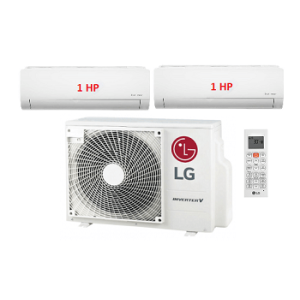 1.Máy Lạnh Multi LG 1 Dàn Nóng 2 Hp + 2 Dàn Lạnh Treo Tường 1 Hp-A2UQ18GFD0/AMNQ09GSJA0