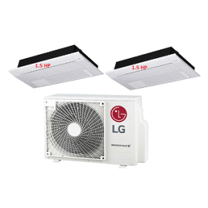 46.Máy Lạnh Multi LG 1 Dàn Nóng 2 Hp + 2 Dàn Lạnh Âm Trần 1 Hướng Thổi 1.5 Hp