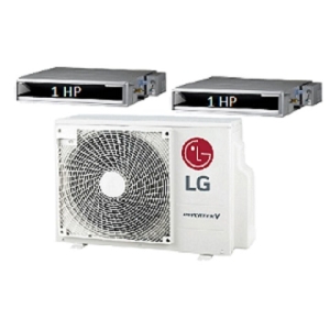 61.Máy Lạnh Multi LG 1 Dàn Nóng 2 Hp + 2 Dàn Lạnh Âm Trần Nối Ống Gió 1 Hp