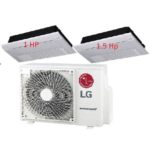 36.Máy Lạnh Multi LG 1 Dàn Nóng 2 Hp + 2 Dàn Lạnh Âm Trần 1 Hướng Thổi 1 Hp - 1.5 Hp