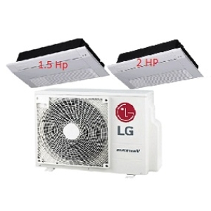 47.Máy Lạnh Multi LG 1 Dàn Nóng 2.5 Hp + 2 Dàn Lạnh Âm Trần 1 Hướng Thổi 1.5 Hp - 2 Hp