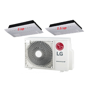 58.Máy Lạnh Multi LG 1 Dàn Nóng 3.5 Hp + 2 Dàn Lạnh Âm Trần 1 Hướng Thổi 2 Hp  - 2.5 Hp 