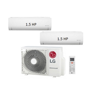 16.Máy Lạnh Multi LG 1 Dàn Nóng 2 Hp + 2 Dàn Lạnh Treo Tường 1.5 Hp