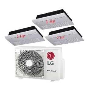 43.Máy Lạnh Multi LG 1 Dàn Nóng 3.5 Hp + 3 Dàn Lạnh Âm Trần 1 Hướng Thổi 1 Hp - 2 Hp